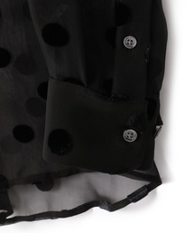 EQUIPMENT（エキップモン）の「EQUIPMENT / シースルードットブラウス 