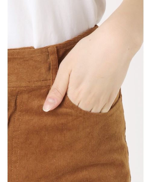 EVRIS（エヴリス）の「ベロアライクブーツカットパンツ（その他パンツ・レディース・ブラック/ブラウン・MEDIUM/SMALL）」の15枚目の写真