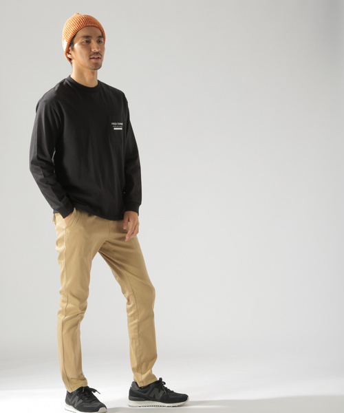 BAYFLOW(ベイフロー)の「ツイルウラキモウパンツ(その他パンツ・メンズ・ベージュ/ネイビー/サックスブルー・SMALL/MEDIUM/LARGE)」の19枚目の写真