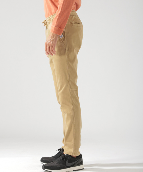 BAYFLOW(ベイフロー)の「ツイルウラキモウパンツ(その他パンツ・メンズ・ベージュ/ネイビー/サックスブルー・SMALL/MEDIUM/LARGE)」の12枚目の写真