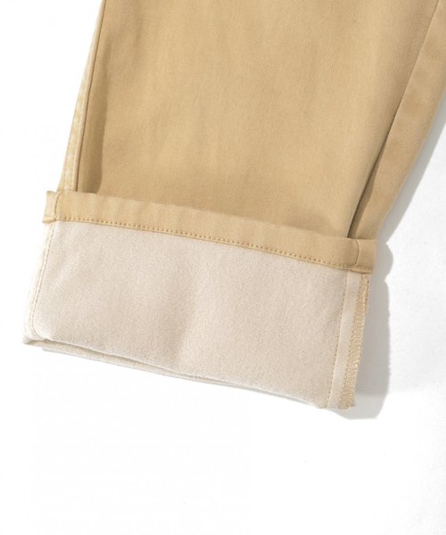 BAYFLOW(ベイフロー)の「ツイルウラキモウパンツ(その他パンツ・メンズ・ベージュ/ネイビー/サックスブルー・SMALL/MEDIUM/LARGE)」の7枚目の写真