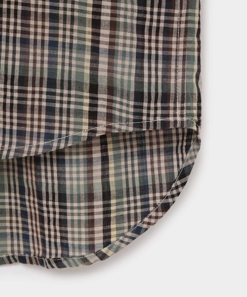 PENDLETON（ペンドルトン）の「【PENDLETON】別注バンドカラーシャツ（シャツ/ブラウス・メンズ・グリーン系その他/ブルー系その他・M/L）」の11枚目の写真