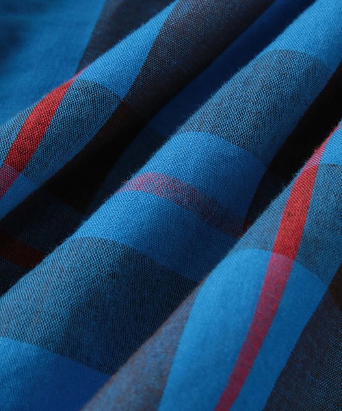 PENDLETON（ペンドルトン）の「【PENDLETON】別注バンドカラーシャツ（シャツ/ブラウス・メンズ・グリーン系その他/ブルー系その他・M/L）」の8枚目の写真