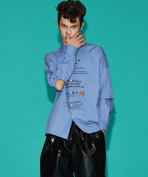 SHAREEF(シャリーフ)の「"无巧不成 " SEPARATE SLEEVE SHIRTS(シャツ/ブラウス・メンズ・その他1/その他2・1/2/3)」の1枚目の写真