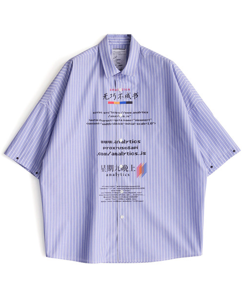 SHAREEF(シャリーフ)の「"无巧不成 " SEPARATE SLEEVE SHIRTS(シャツ/ブラウス・メンズ・その他1/その他2・1/2/3)」の4枚目の写真