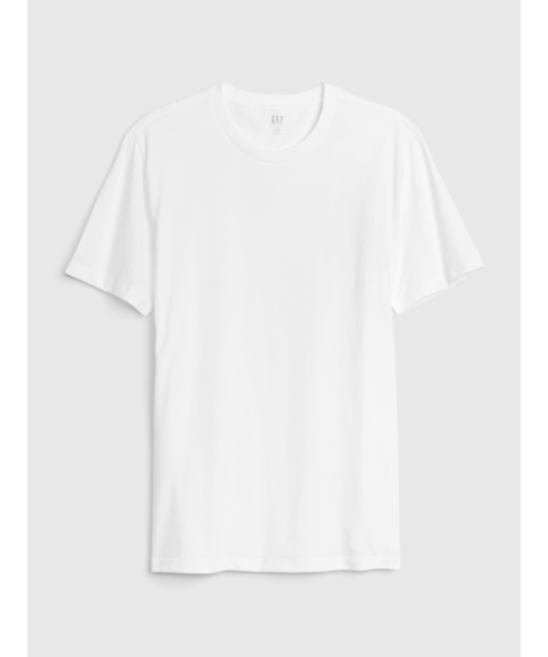 GAP（ギャップ）の「スタンダードクルーネックTシャツ（Tシャツ/カットソー・メンズ・ホワイト/ネイビー/ブラック/ライトグレー/グレー・XS/S/M/L/XL/XXS）」の8枚目の写真