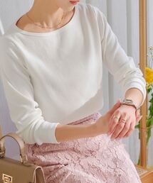 KOBE LETTUCE（コウベレタス）の「[ S M L XL ] 選べるタイプの細リブ長袖Tシャツ（Tシャツ/カットソー）」