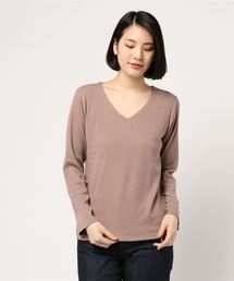 [ S M L XL ] 選べるタイプの細リブ長袖Tシャツ