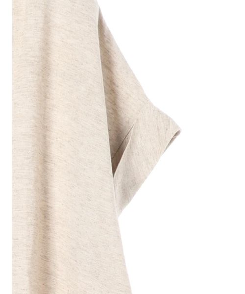 Editt by YECCA VECCA（エディットバイイェッカヴェッカ）の「レーヨン麻ベルトデザインワンピース（ワンピース・レディース・ベージュ/モカ・FREE）」の10枚目の写真