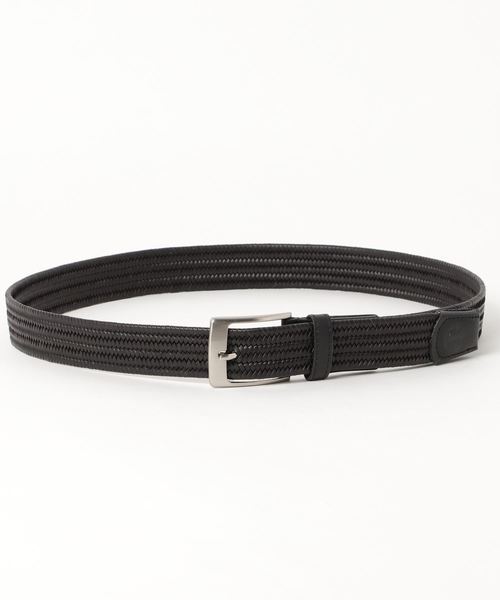 MK MICHEL KLEIN HOMME （エムケーミッシェルクランオム）の「レザーべルト（ベルト・メンズ・ブラック/ブラウン・ONESIZE）」の2枚目の写真