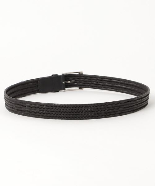 MK MICHEL KLEIN HOMME （エムケーミッシェルクランオム）の「レザーべルト（ベルト・メンズ・ブラック/ブラウン・ONESIZE）」の3枚目の写真