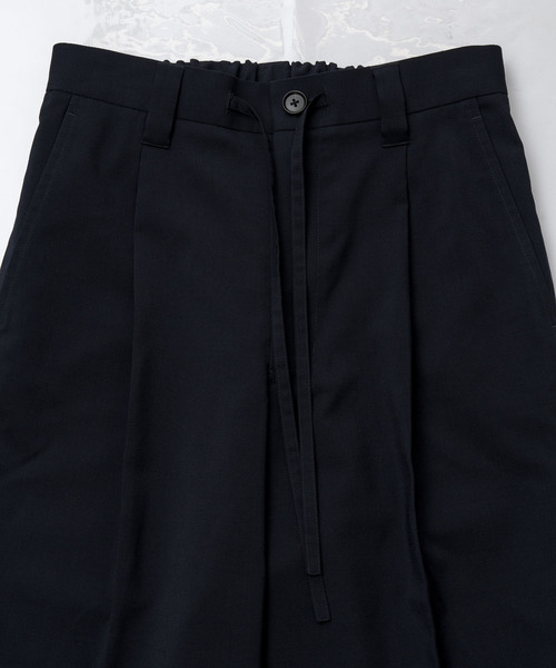 MAISON SPECIAL（メゾンスペシャル）の「SOLOTEX/ソロテックストロストレッチアンクルスラックス 【MAISON SPECIAL/メゾンスペシャル】（スラックス・メンズ・ネイビー/ブラック/グレー/チャコールグレー・44/46/48）」の7枚目の写真