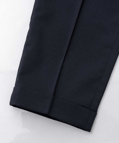 MAISON SPECIAL（メゾンスペシャル）の「SOLOTEX/ソロテックストロストレッチアンクルスラックス 【MAISON SPECIAL/メゾンスペシャル】（スラックス・メンズ・ネイビー/ブラック/グレー/チャコールグレー・44/46/48）」の6枚目の写真