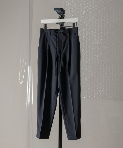 MAISON SPECIAL（メゾンスペシャル）の「SOLOTEX/ソロテックストロストレッチアンクルスラックス 【MAISON SPECIAL/メゾンスペシャル】（スラックス・メンズ・ネイビー/ブラック/グレー/チャコールグレー・44/46/48）」の8枚目の写真