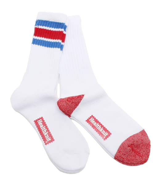 BEAMS(ビームス)の「Healthknit / ライン&ソリッド ソックス(ソックス/靴下・メンズ・その他1/その他2/その他3・ONE SIZE)」の1枚目の写真