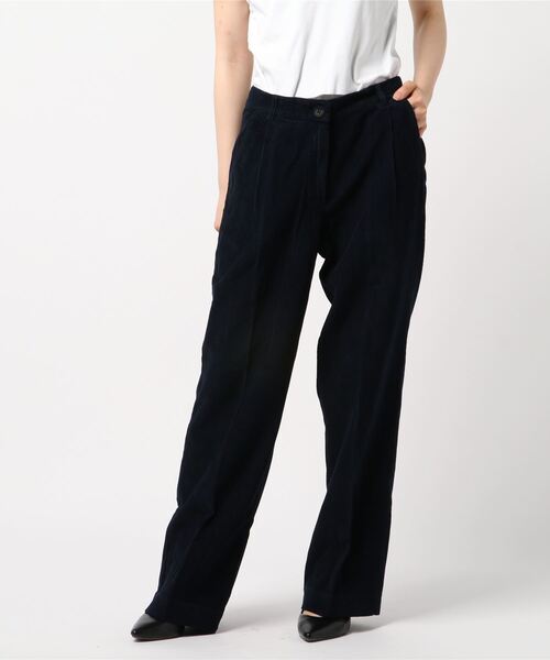 Folk(フォーク)の「FOLK FW-P1004(その他パンツ・レディース・ベージュ/ネイビー・2)」の2枚目の写真