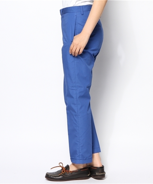 BEAMS BOY（ビームスボーイ）の「○BEAMS BOY / SOLID スラックス 9分丈（スラックス・レディース・ベージュ/グレー/グリーン/ブルー/ネイビー・1/0）」の11枚目の写真