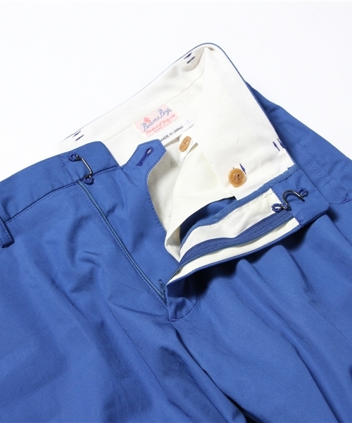 BEAMS BOY（ビームスボーイ）の「○BEAMS BOY / SOLID スラックス 9分丈（スラックス・レディース・ベージュ/グレー/グリーン/ブルー/ネイビー・1/0）」の9枚目の写真