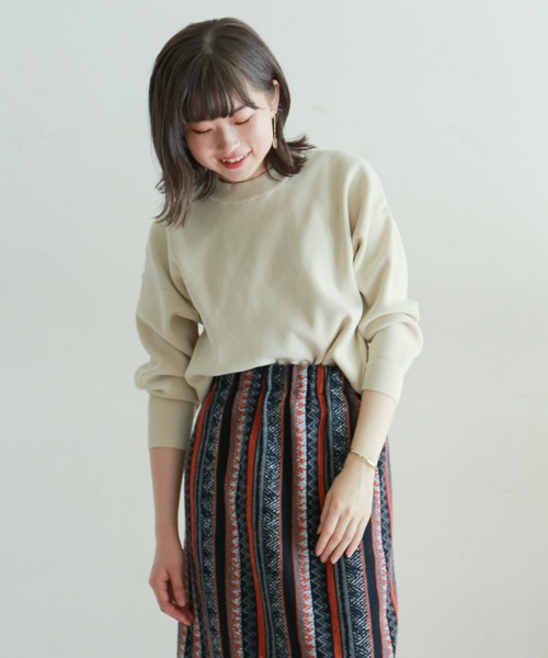 NOMBRE IMPAIR(ノンブルアンペール)の「ストレッチポリエステル ロングニット(ニット/セーター)」|キナリ