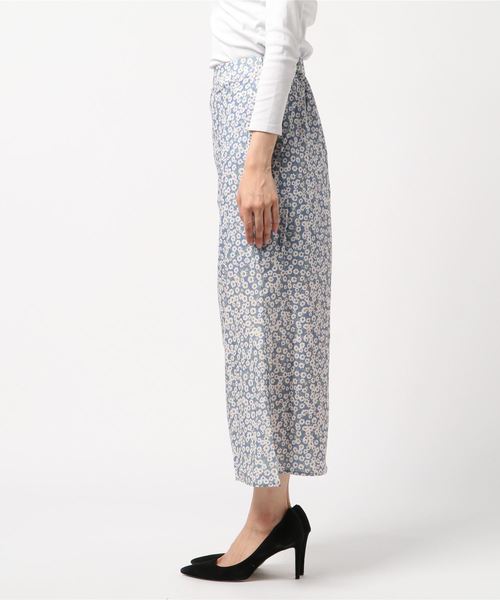 flower（フラワー）の「フラワースウィンギングスカート2（スカート・レディース・ベージュ/ブルー/ネイビー/ミント・SMALL/MEDIUM）」の6枚目の写真