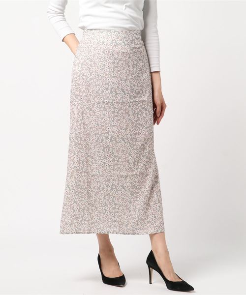 flower（フラワー）の「フラワースウィンギングスカート2（スカート・レディース・ベージュ/ブルー/ネイビー/ミント・SMALL/MEDIUM）」の7枚目の写真