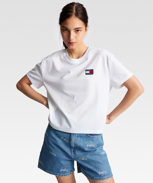 MARANI JEANS 売れ筋商品|||マラーニ ジーンズ Tシャツ トップス レディース Tops Purple MOUSSY | SHIRRING CROP トップス (Tシャツ・カットソー(長袖