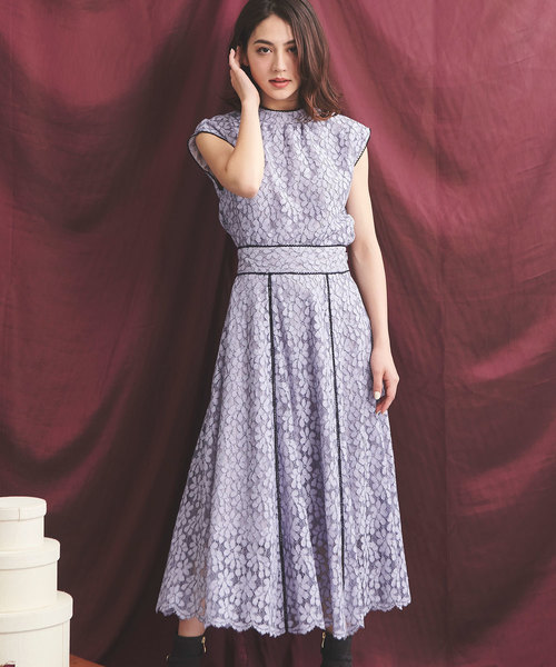 Noela（ノエラ）の「切替コードレーススカート（スカート）」 - WEAR 