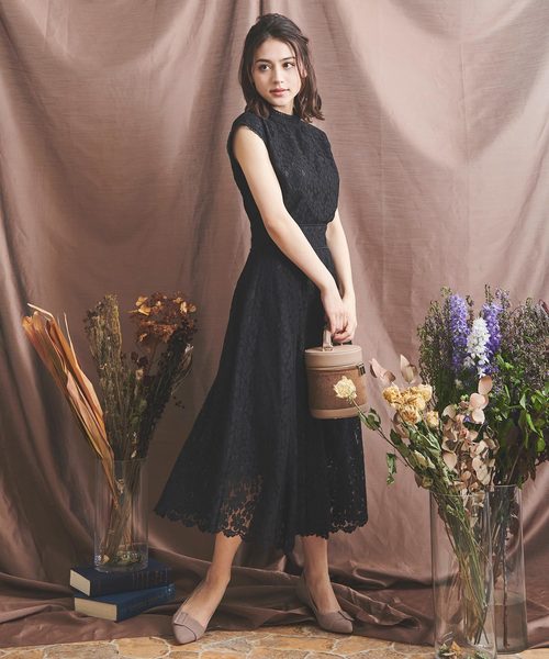 Noela(ノエラ)の「切替コードレーススカート(スカート)」 - WEAR Noela(ノエラ)の「切替コードレーススカート(スカート)」 - WEAR