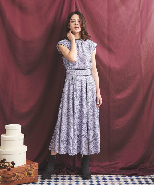 Noela（ノエラ）の「切替コードレーススカート（スカート）」 - WEAR