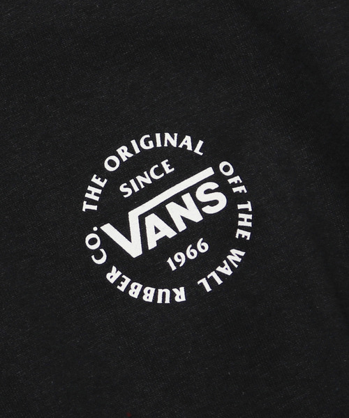 VANS(バンズ)の「VANS/ヴァンズ Checker L/S T-Shirt(Tシャツ/カットソー・メンズ・ホワイト/ブラック/ネイビー・M/L/XL/S)」の7枚目の写真