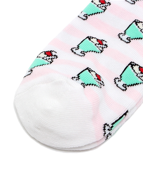 WEGO（ウィゴー）の「WEGO/クリームソーダソックス（ソックス/靴下・レディース・その他1・FREE）」の4枚目の写真