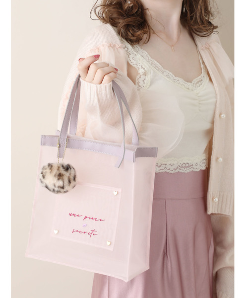 Honey Salon ハニーサロン の Secreteチュールトート トートバッグ Wear