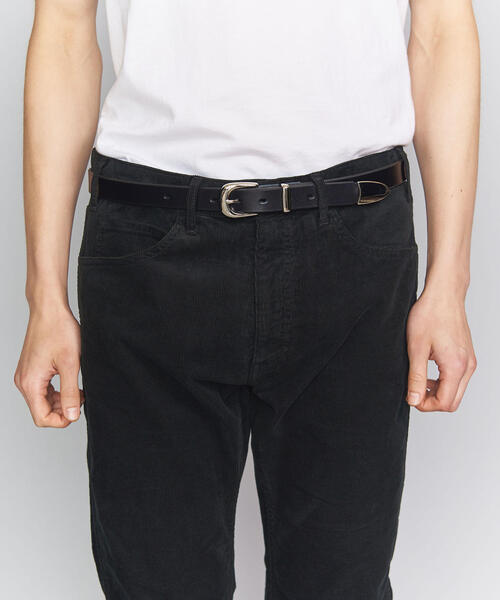 BEAUTY&YOUTH UNITED ARROWS（ビューティーアンドユースユナイテッドアローズ）の「BY モダン ウエスタン ベルト（ベルト・メンズ・ブラック/ダークブラウン・30inch/32inch/34inch/36inch）」の6枚目の写真