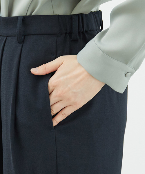 ROPE' PICNIC(ロペピクニック)の「コクーンシルエットパンツ(その他パンツ・レディース・ブラック/ベージュ/キャメル・40/38/36)」の5枚目の写真