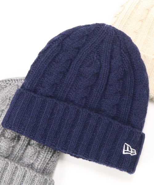 NEW ERA（ニューエラ）の「ニューエラ ニット帽 カフ WOOL BLEND LOW GAUGE NEW ERA（ニットキャップ/ビーニー・メンズ・ブラック/ベージュ/ネイビー/アイボリー/レッド系その他/チャコール/ピンク系その他/ブルー/グレー/ダークグリーン/ブラウン/ネイビー系/ブラウン系/プラム/グリーン/ダークグレー/ライトブルー/グレー系その他・FREE）」の13枚目の写真