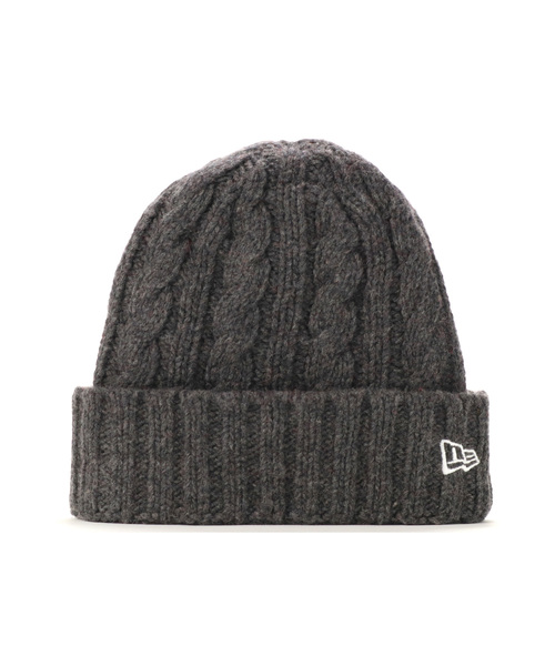NEW ERA（ニューエラ）の「ニューエラ ニット帽 カフ WOOL BLEND LOW GAUGE NEW ERA（ニットキャップ/ビーニー・メンズ・ブラック/ベージュ/ネイビー/アイボリー/レッド系その他/チャコール/ピンク系その他/ブルー/グレー/ダークグリーン/ブラウン/ネイビー系/ブラウン系/プラム/グリーン/ダークグレー/ライトブルー/グレー系その他・FREE）」の6枚目の写真