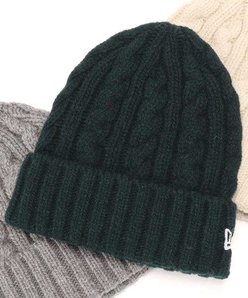NEW ERA（ニューエラ）の「ニューエラ ニット帽 カフ WOOL BLEND LOW GAUGE NEW ERA（ニットキャップ/ビーニー・メンズ・ブラック/ベージュ/ネイビー/アイボリー/レッド系その他/チャコール/ピンク系その他/ブルー/グレー/ダークグリーン/ブラウン/ネイビー系/ブラウン系/プラム/グリーン/ダークグレー/ライトブルー/グレー系その他・FREE）」の10枚目の写真