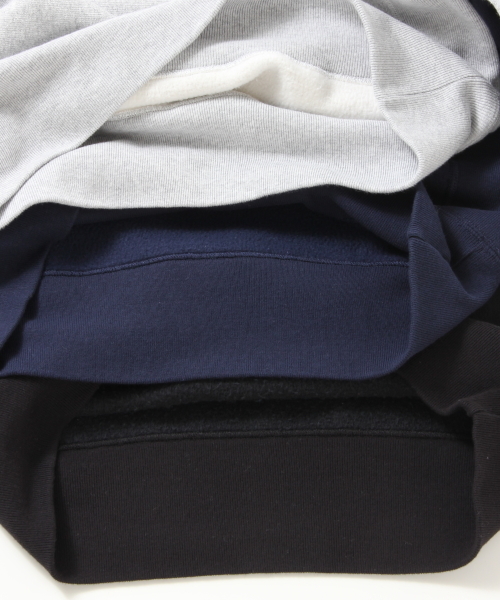 Champion（チャンピオン）の「◎CHAMPION×BEAMS / 別注 リバースウィーブ クルースウェット（スウェット・メンズ・ブラック/グレー/ダークネイビー・LARGE/SMALL/MEDIUM）」の12枚目の写真