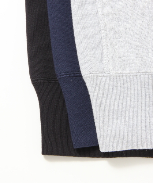 Champion（チャンピオン）の「◎CHAMPION×BEAMS / 別注 リバースウィーブ クルースウェット（スウェット・メンズ・ブラック/グレー/ダークネイビー・LARGE/SMALL/MEDIUM）」の13枚目の写真