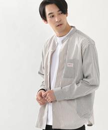 SMITH'S | SMITH'S別注バンドカラー長袖シャツ#(シャツ/ブラウス)