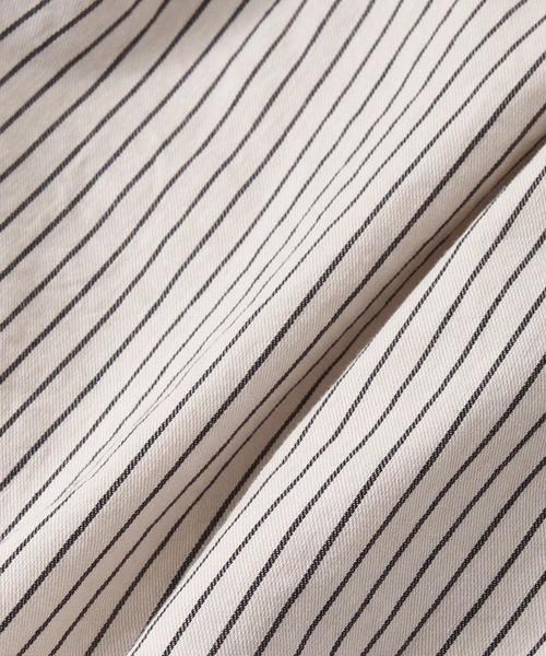 SMITH'S（スミス）の「SMITH'S別注バンドカラー長袖シャツ#（シャツ/ブラウス・メンズ・ホワイト/ベージュ・LARGE/SMALL/MEDIUM/X-LARGE）」の17枚目の写真