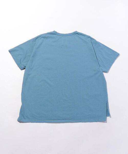 YSTRDY's TMRRW(イエスタデイズトゥモロー)の「<YSTRDY's TMRRW> BAGGY TEE/Tシャツ □□(Tシャツ/カットソー・メンズ・レッド/ライトブルー/ブラック/ホワイト・SMALL/MEDIUM/LARGE)」の11枚目の写真