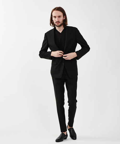 5351 POUR LES HOMMES（ゴーサンゴーイチプールオム）の「【セットアップ対応】スーパーブラックスリムテーパードパンツ（その他パンツ・メンズ・ブラック・44/46/48/50）」の2枚目の写真
