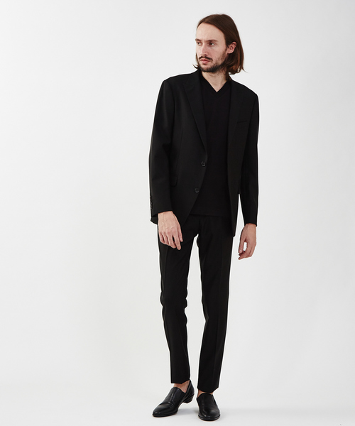 5351 POUR LES HOMMES（ゴーサンゴーイチプールオム）の「【セットアップ対応】スーパーブラックスリムテーパードパンツ（その他パンツ・メンズ・ブラック・44/46/48/50）」の3枚目の写真