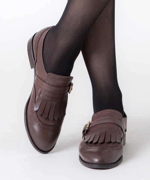 coca（ANDEX shoes product）（コカ）の「coca /コカ キルトローファー ドレスシューズ 419034（ドレスシューズ・レディース・ブラック/ダークブラウン・23.0cm/24.0cm/23.5cm/22.5cm/24.5cm/22.0cm）」の3枚目の写真