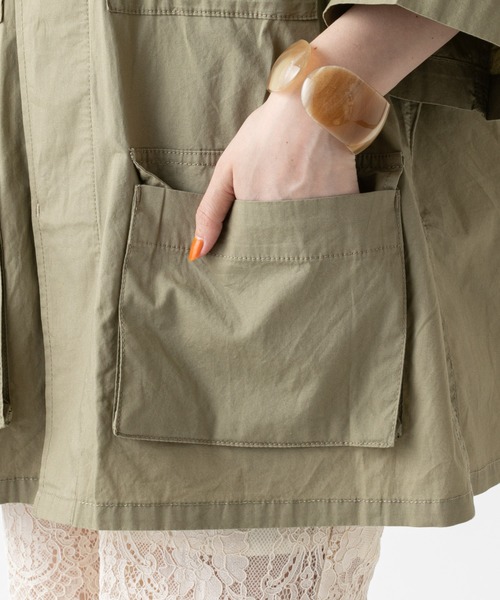 mystic（ミスティック）の「ベルト付きサファリシャツ（シャツ/ブラウス・レディース・ベージュ/カーキ/イエロー系その他・FREE）」の16枚目の写真