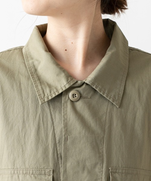 mystic（ミスティック）の「ベルト付きサファリシャツ（シャツ/ブラウス・レディース・ベージュ/カーキ/イエロー系その他・FREE）」の14枚目の写真