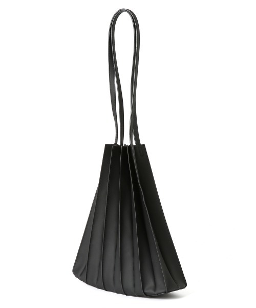 LOWRYS FARM（ローリーズファーム）の「プリーツトートＢＡＧ　891369（ショルダーバッグ・レディース・ブラック/アイボリー/ブラウン・FREE）」の7枚目の写真