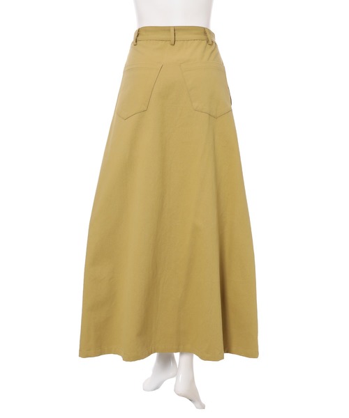 fifth（フィフス）の「タックラインマキシスカート（スカート・レディース・イエロー/ホワイト・MEDIUM）」の11枚目の写真