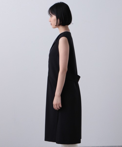 PAGEBOY（ページボーイ）の「ロングジレ（ダウンジャケット/コート・レディース・ブラック/グレイッシュベージュ・FREE）」の17枚目の写真